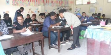 108 Calon Anggota Panwaslu 18 Distrik di Mimika Lolos Seleksi Tertulis