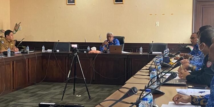 Kemenkominfo Evaluasi Masterplan Smart City Pemkab Mimika Via Zoom