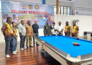 96 Atlet Papua Bertanding di Tournament Billiard Bupati Cup Tahun 2022