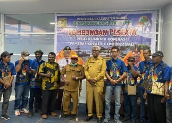 15 Pelaku UMKM dan Koperasi Ikut Pameran Kreatif Expo 2022 di Bali, Plt Bupati Mimika Pesan Jaga Sikap dan jadi Contoh