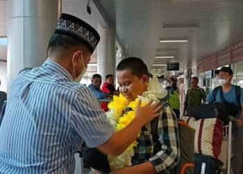 Khafilah Asal Mimika, Syahrul Maulana Ismail Raih Juara Harapan Tiga lomba MTQ Nasional di Banjarmasin