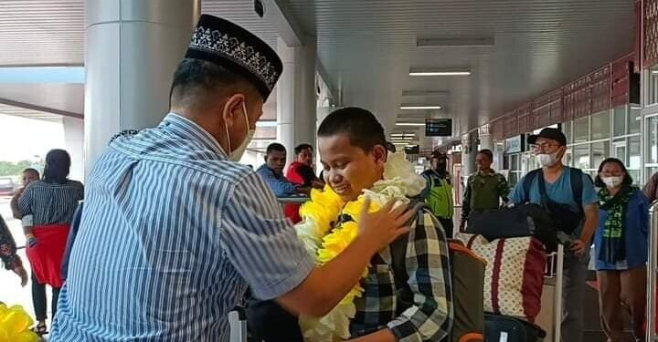 Khafilah Asal Mimika, Syahrul Maulana Ismail Raih Juara Harapan Tiga lomba MTQ Nasional di Banjarmasin