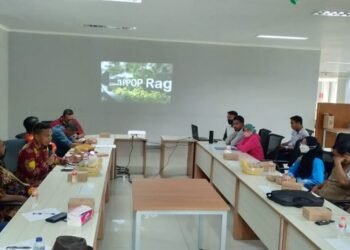 Rencana Bangun Sekolah Sepak Bola di Mimika, Disparbudpora dan Anggota DPRD Studi Banding di PPOP DKI Jakarta