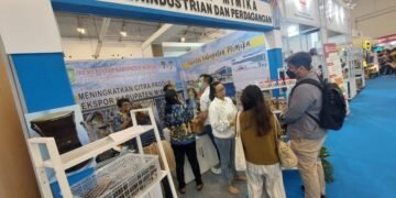 Ikut Trade Expo Indonesia di Tangerang, Stand Pameran Disperindag Mimika Lebih Banyak Dikunjungi Pengusaha Mancanegara