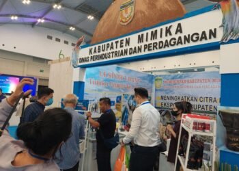 Disperindag Mimika Ikut Trade Expo Indonesia ke -37  di Tangerang