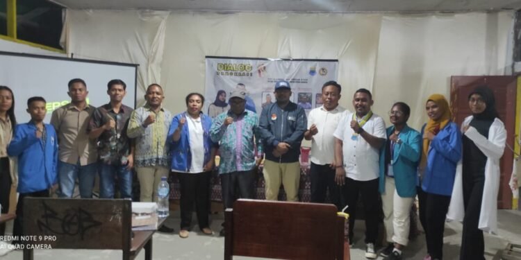 Gelar Dialog Demokrasi, PMII Mimika Nyatakan Siap Berperan Kawal Pemilu