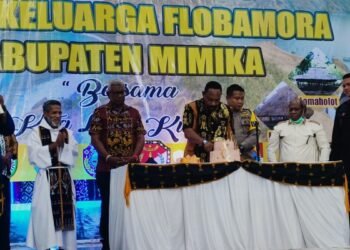 Hadiri Perayaan HUT IKF Kabupaten Mimika ke-30, Plt Bupati Pesan Flobamora Tidak Boleh Pecah karena Kepentingan Perorangan