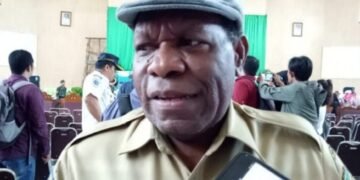 Petrus Yumte jadi Penjabat Sekda Mimika