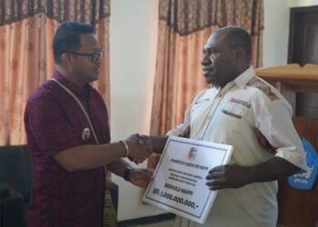Pemkab Mappi Beri Hibah Rp2 Miliar untuk KPUD dan Bawaslu