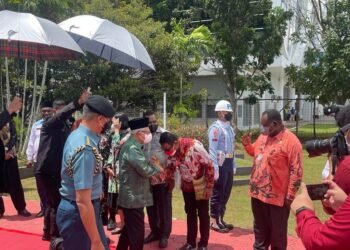 Penjabat Bupati Mappi Ikut Dampingi Kunker  Wapres RI Ma’ruf Amin di Merauke, Papua Selatan