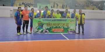 28 Tim Bertanding di Turnamen Futsal Demonara Cup II, Ketua Lamholot Mimika Pesan Ini Ajang Persaudaraan Junjung Tinggi Sportivitas