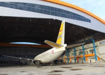 Pesawat Boeing Milik TNI AU yang Tergelincir di Timika Kemarin Malam Berhasil di Evakuasi