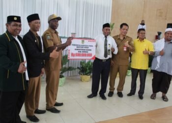 Kementerian Agama Mimika Terima Dana Hibah Rp600 Juta dari Pemkab