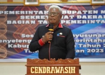 PLt Bupati Sebut Penataan Aset Daerah jadi Salah Satu Persoalan Utama di Pemkab Mimika