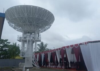 Jadi Salah Satu Stasiun Bumi Satria, Nobar Live Peluncuran Satelit Terbesar di Asia Digelar Juga di Timika