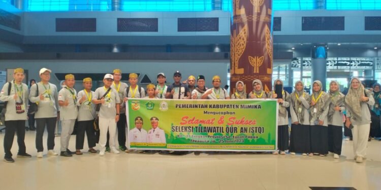 11 Kafilah Mimika Ikut STQ XXVII Tingkat Provinsi se Tanah Papua di Jayapura