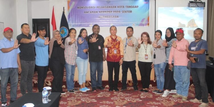 BNN Mimika Apresiasi Dukungan Insan Peres Dalam Upaya Pemberantasan Narkoba