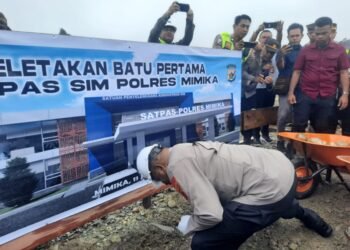 Pembangunan Rumah Sakit Bhayangkara Tingkat IV dan Kantor Satpas SIM di Mimika Telan APBN Rp90,9 Miliar Lebih