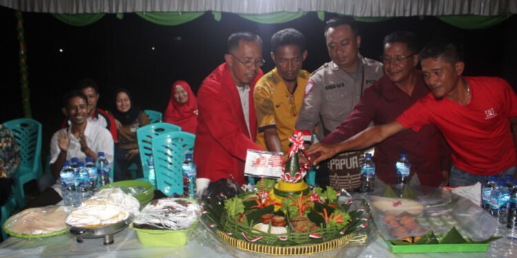 Warga Perumahan Bintang Timur Timika Gelar Syukuran Penutupan Lomba Menyongsong HUT RI ke-78