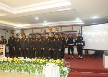 Pengurus Senkom Mitra Polri Kabupaten Mimika Periode 2022-2027 Dikukuhkan dan Dilantik
