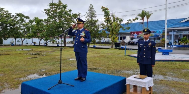 Danlanud Yohanis Kapiyau Timika Pimpin Peringatan ke-76 Hari Bakti TNI AU