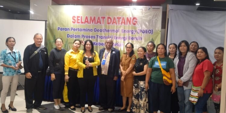 Anggota Komisi VI DPR RI, Trifena Tinal Sosialisasi Peran PGEO Dalam Proses Transisi Energi Bersih dan Berkelanjutan