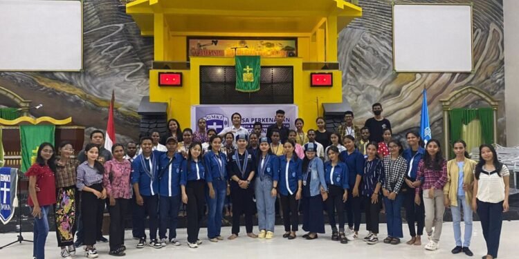 BPC GMKI Timika Gelar Maper dan Kukuhkan Anggota Baru