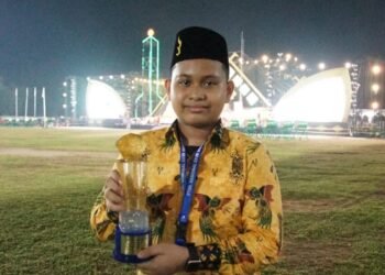 Syahrul Maulana Ismail, Murid SMP Integral Hidayatullah Timika Raih Juara Dua pada Ajang STQH Nasional di Jambi