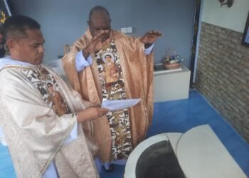 Gereja Santo Stefanus Sempan Timika Sudah Miliki Sumur Suci, Umat Bisa Menitipkan Benda Kudus yang Rusak untuk Dibakar