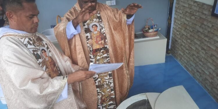 Gereja Santo Stefanus Sempan Timika Sudah Miliki Sumur Suci, Umat Bisa Menitipkan Benda Kudus yang Rusak untuk Dibakar