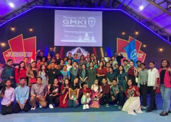 GMKI Cabang Timika Rayakan Natal Bersama Pemuda Se-Kabupaten Mimika