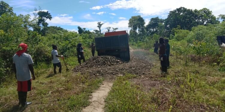 Semua Program Pembangunan Tahun 2023 di Kwamki Narama Terlaksana dengan Baik