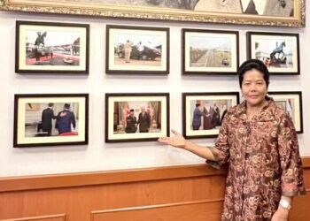 Ketua DPD Papua Temui Prabowo Laporkan Kesiapan Gerindra Jelang Pemilu 2024