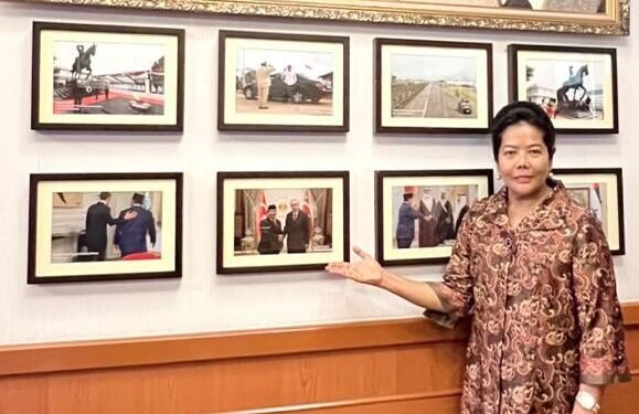 Ketua DPD Papua Temui Prabowo Laporkan Kesiapan Gerindra Jelang Pemilu 2024