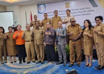 Hadirkan BPKP Papua, Inspektorat Mimika Gelar Sosialisasi Manajemen Risiko bagi Pimpinan OPD