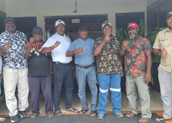 Gerry Okoare Imbau Masyarakat Tidak Ikut Ajakan Demo ke YPMAK oleh Kelompok Lemasko Timika Papua