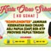 Program Kartu Otsus Sehat Tanggung Pasien Dalam Pengaruh Minuman Keras