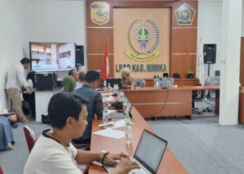 Panitia Bidang Publikasi dan Dokumentasi MTQ ke-XXX se-Tanah Papua Bahas Rencana Peliputan Selama 10 Hari