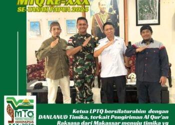 Panitia MTQ XXX se-Tanah Papua akan Datangkan Al Qur’an Raksasa dari Makassar, Berat 270 Kg