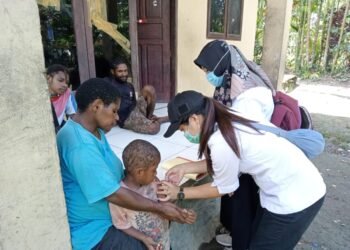 Mimika Dinyatakan KLB Polio, Ada Sembilan Anak di Kampung Gimbi, SP3 Terinfeksi