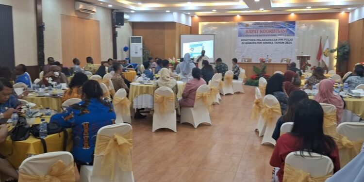 Jelang PIN Polio di Seluruh Wilayah Mimika, Dinkes Gelar Rakor dan Evaluasi