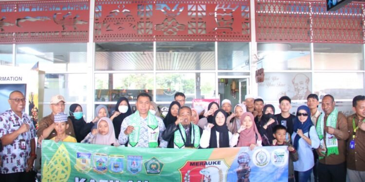 10 Kafilah MTQ XXX Tingkat Provinsi se-Tanah Papua Sudah Tiba di Timika