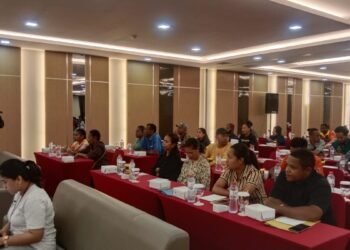 KPU Gelar Bimtek Penggunaan Aplikasi e- Coklit untuk Semua PPD dan PPS di Kabupaten Mimika