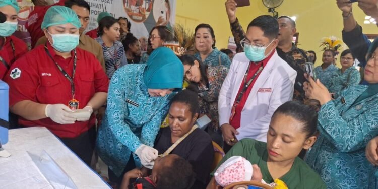 APBD Mimika Rp7,5 Triliun, Ny. Tri Tito Karnavian: Tidak Masuk di Akal Saya Masih Ada Anak Mimika yang Tidak Bisa Baca, Kurang Gizi, Kena Polio