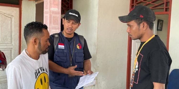 Pandis Wania Sosialisasi Keberadaan Posko dan Patroli Pengawasan Hak Pilih