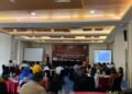 KPU Mimika Gelar Rakor dan Sosialisasi Tentang Syarat Pencalonan Kepala Daerah