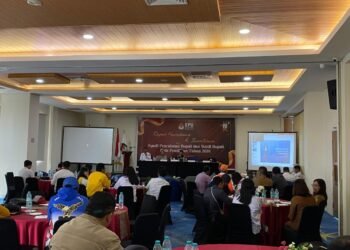 KPU Mimika Gelar Rakor dan Sosialisasi Tentang Syarat Pencalonan Kepala Daerah