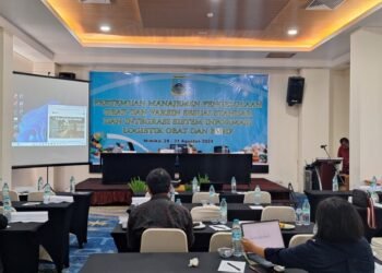 DKP2KB Papua Tengah Gelar Pertemuan Manajemen Pengelolaan Obat dan Vaksin