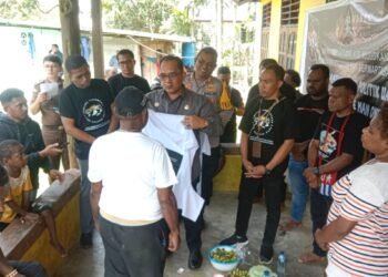 Lensa Foto Pencanangan  Kampung Aanti Politik Uang, Anti Kampanye Hitam dan Satu Orang Satu Suara