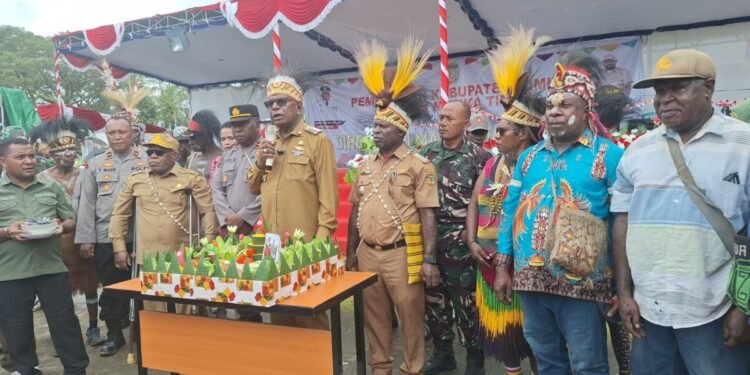 Bupati Sebut HUT Mimika Timur akan jadi Agenda Tetap Kabupaten